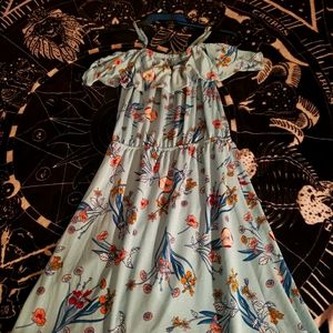 Off the shoulder dress